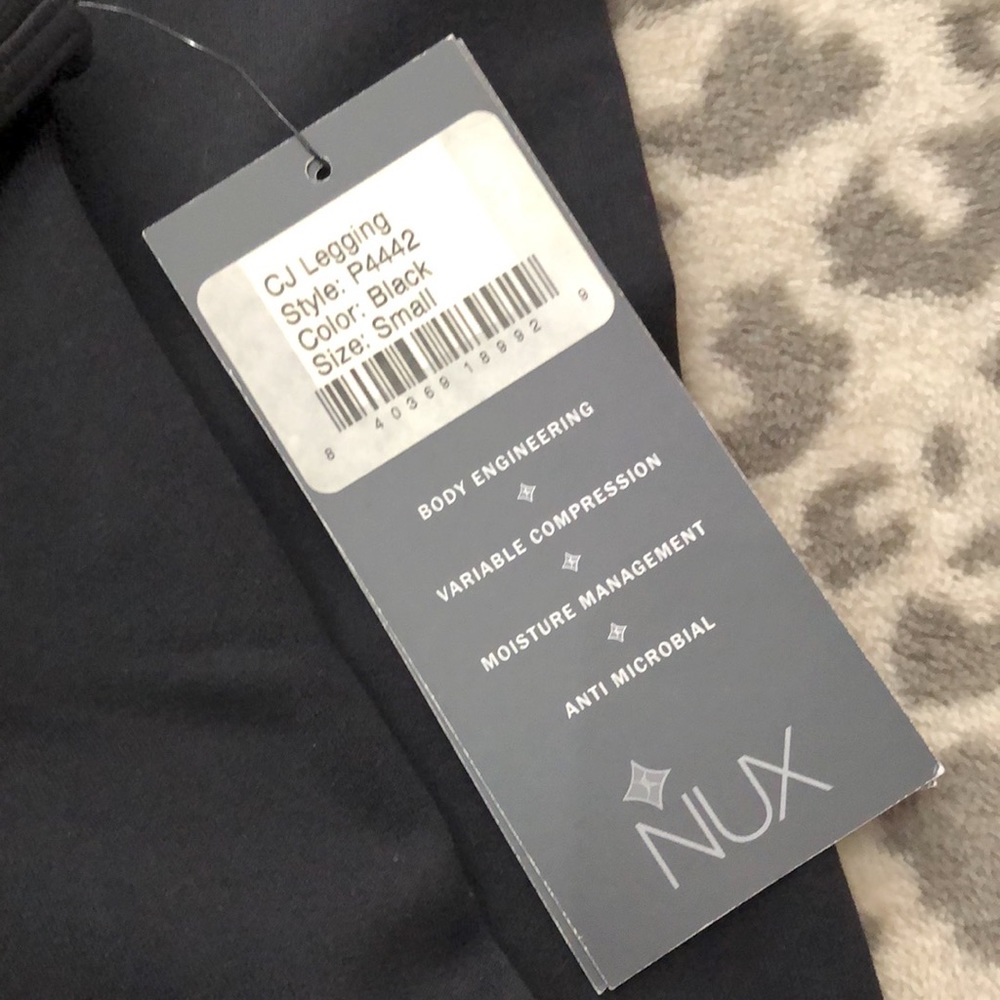 NUX CJ Legging Compression in Black Size Small - Picture 9 of 17
